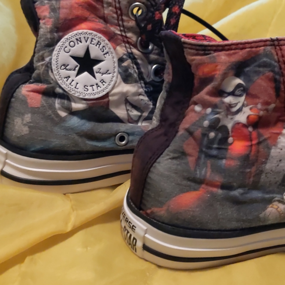 Converse Chuck Taylor Harley Quinn High Tops